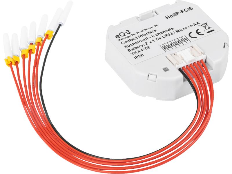 Homematic IP Smart Home Kontakt-Schnittstelle - 6-fach
