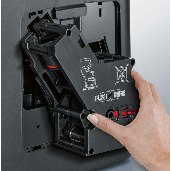 Siemens Kaffeevollautomat EQ.6 plus s500 Schwarz, Silber