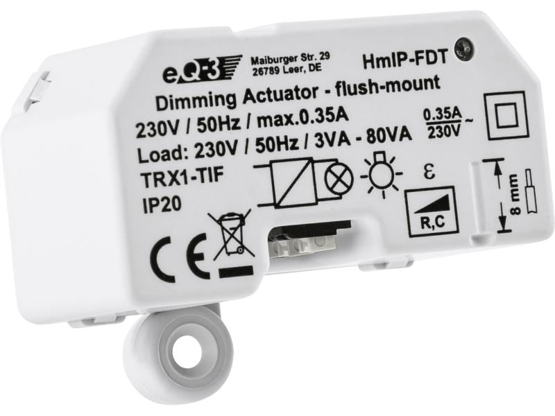 HomeMatic IP Dimmaktor Für Unterputzmontage