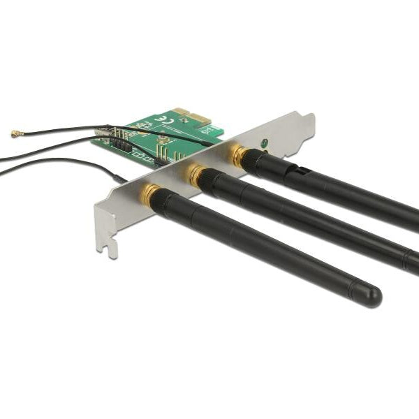 Delock M.2 WLAN-AC Modul M.2 Key-A,E 3 Antennen