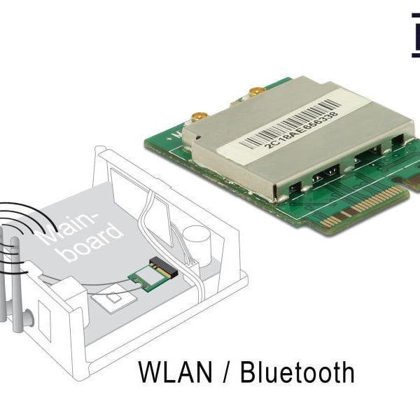 Delock M.2 WLAN-AC Modul M.2 Key-A-E
