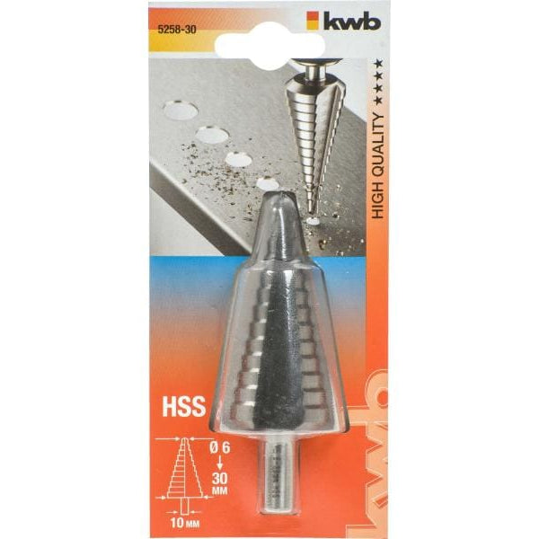 kwb Stufenbohrer HSS 6-30 mm