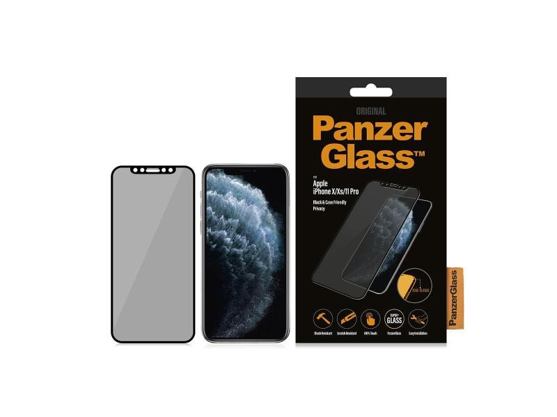 Panzerglass Displayschutz Case Friendly Privacy iPhone X/XS/11 Pro