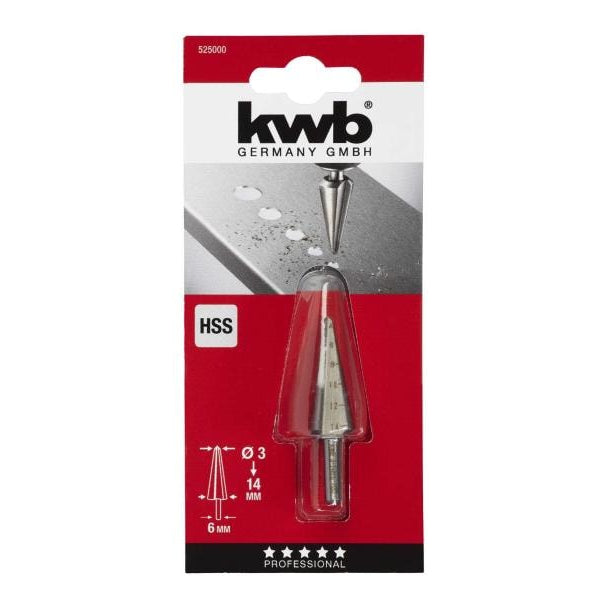 kwb Schälbohrer HSS 3-14 mm Metall
