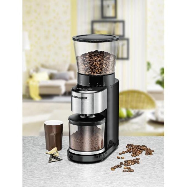 Rommelsbacher Kaffeemühle EMK 500 Schwarz/Silber