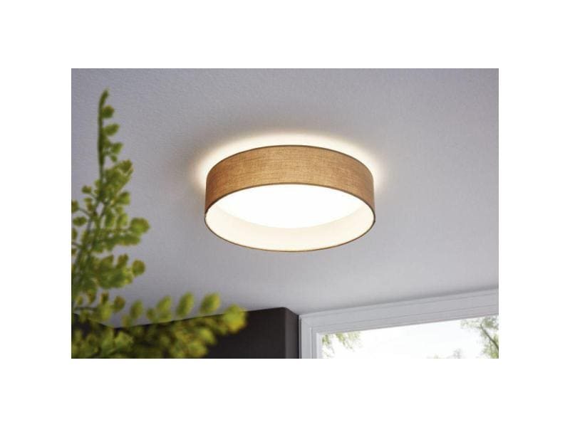 EGLO Leuchten Deckenleuchte PASTERI 1 1x 11 W 3000 K, Taupe