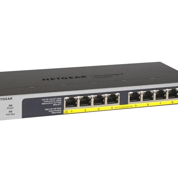 Netgear PoE+ Switch GS108LP 8 Port