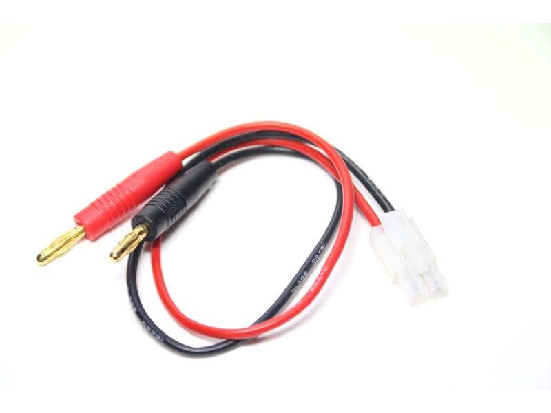 EP Ladekabel 4 mm Bananenstecker zu Tamiya