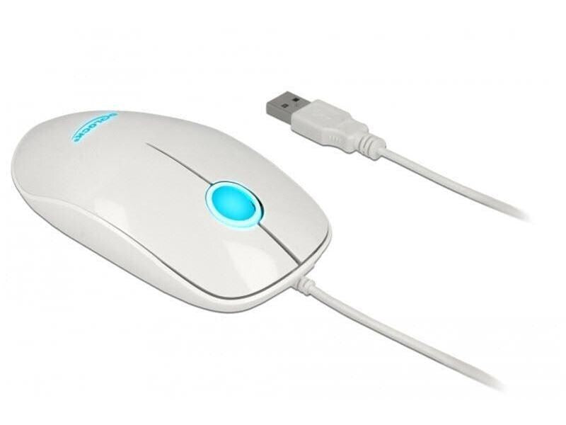 Delock Maus 12537 USB-Typ-A LED