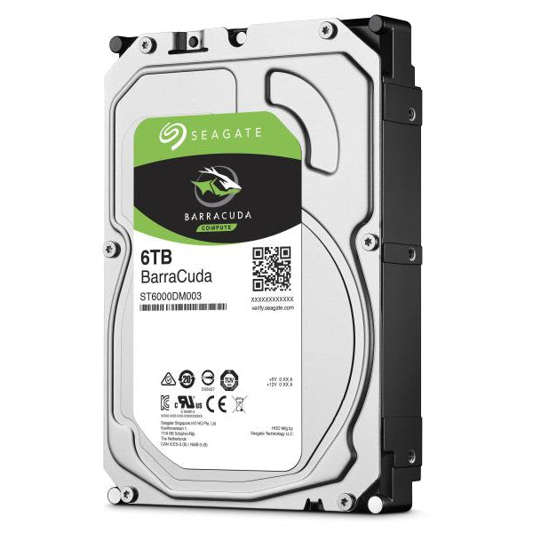 Seagate BarraCuda - 6TB - 3.5