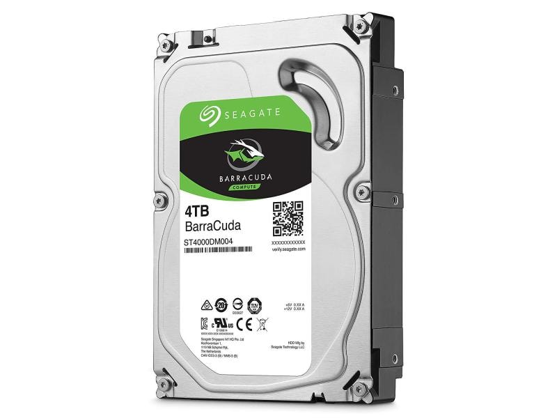 Seagate BarraCuda - 4TB - 3.5", SATA, 5.4k, 256MB