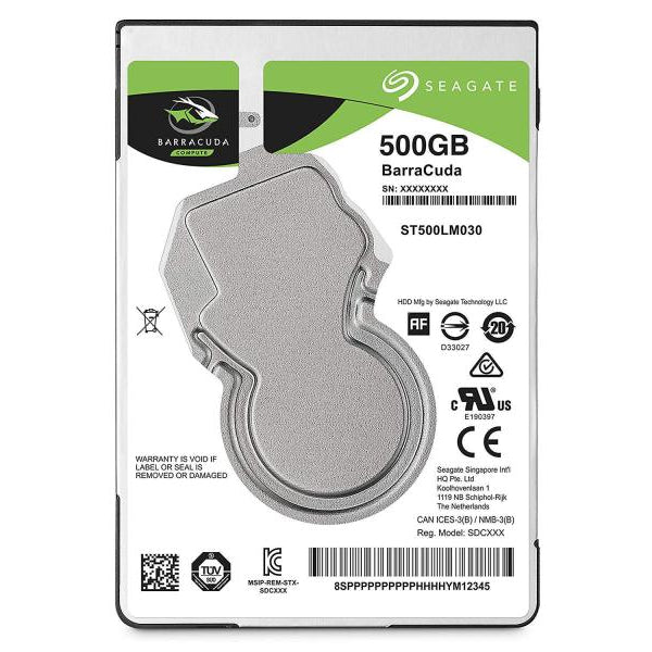 Seagate BarraCuda Mobile - 500GB - 2.5