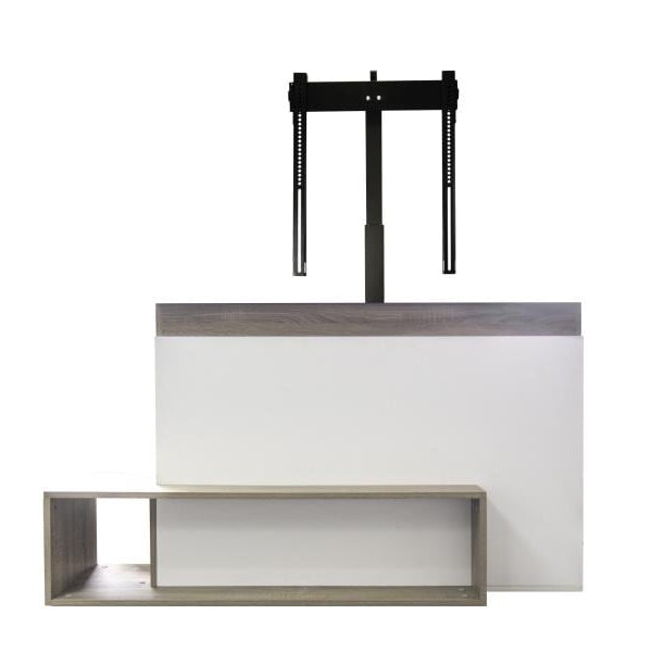 DSS TV-Lift Ascona TV Möbel mit Liftsystem max. 50 kg – Weiss