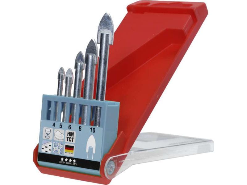 kwb Glasbohrer-Set 4-10 mm 5-teilig