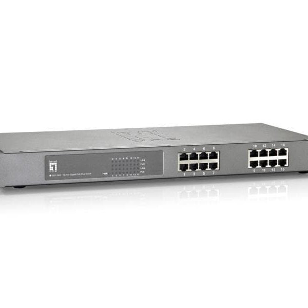 LevelOne PoE+ Switch GEP-1622 16 Port