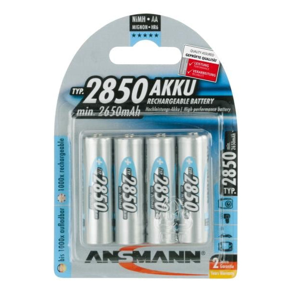 Ansmann Akku 4x AA 2650 mAh