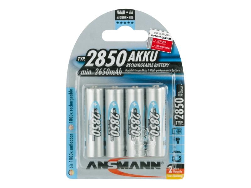 Ansmann Akku 4x AA 2650 mAh