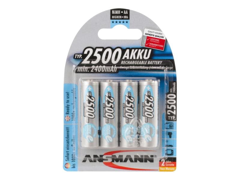 Ansmann Akku 4x AA 2400 mAh