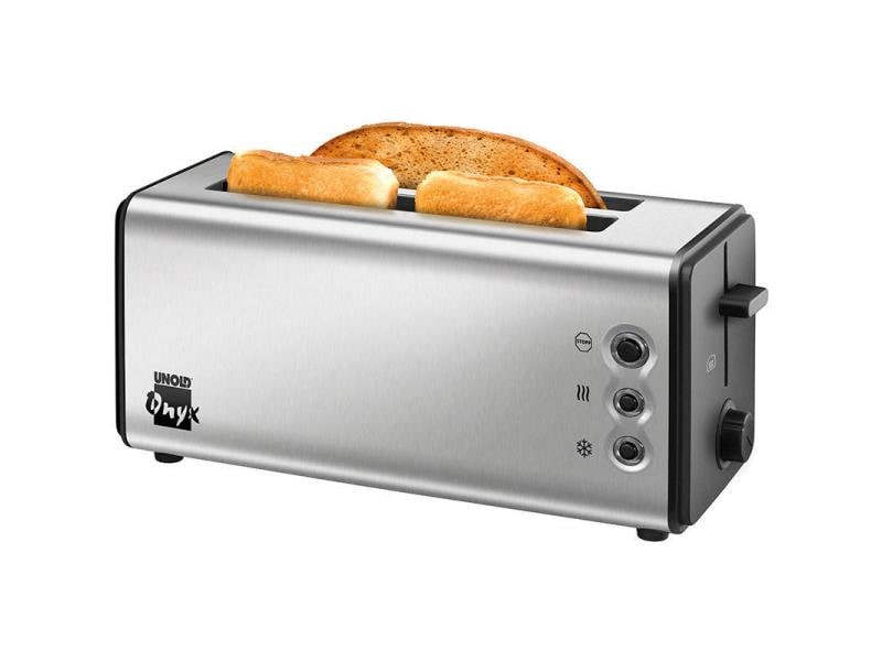 Unold Toaster Onyx Duplex Silber