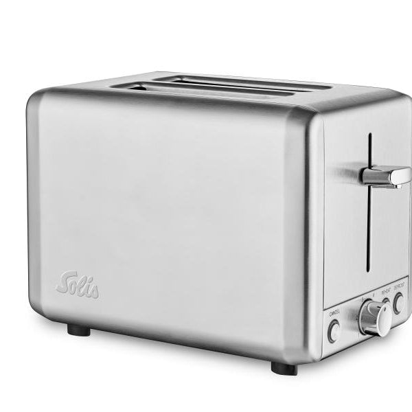 Solis Toaster Steel 8002 Silber