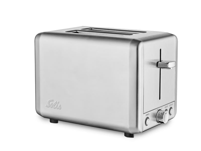 Solis Toaster Steel 8002 Silber