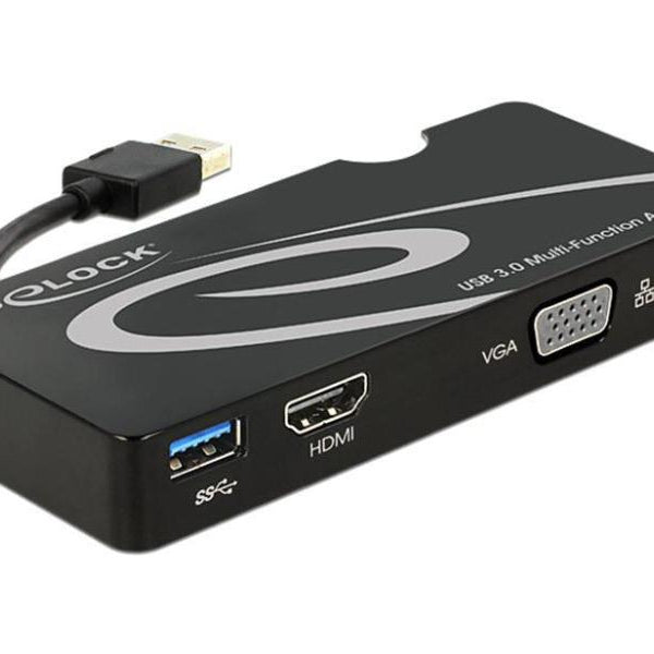 Delock Dockingstation USB3.0 HDMI/VGA/USB3/LAN