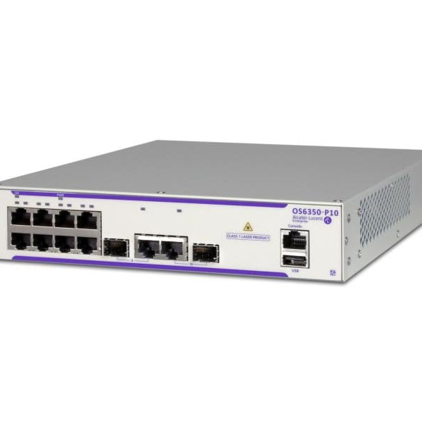 Alcatel-Lucent Switch OmniSwitch OS6350-10 10 Port