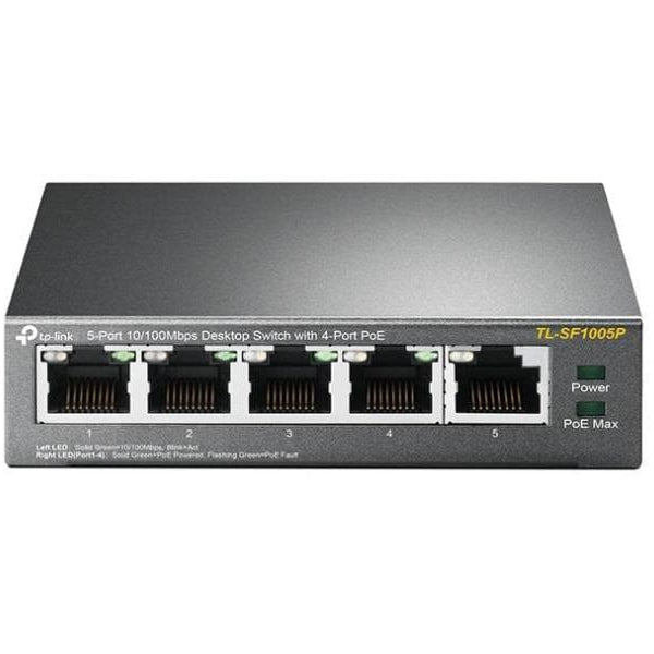 TP-Link PoE Switch TL-SF1005P 5 Port