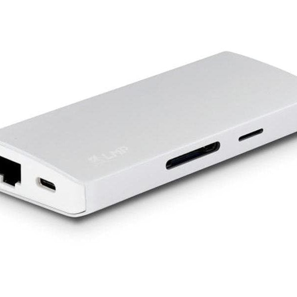 LMP Dockingstation USB-C Travel Dock Silber