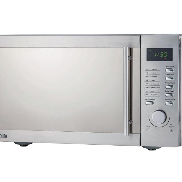 Koenig Mikrowelle mit Grill B01104 Silber