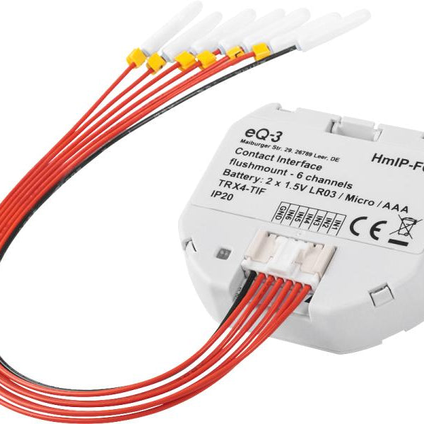Homematic IP Smart Home Kontakt-Schnittstelle - 6-fach