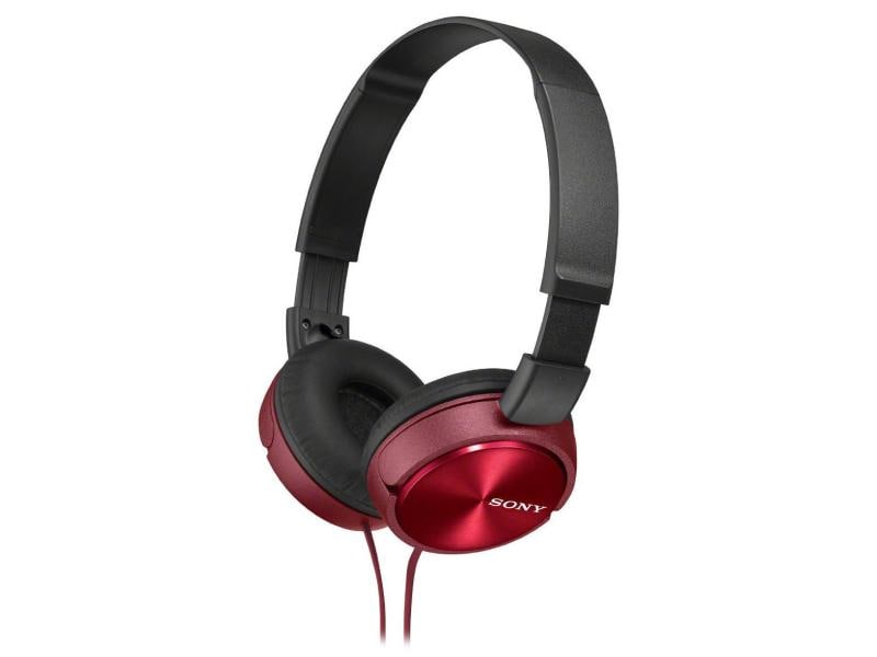 Sony On-Ear-Kopfhörer MDR-ZX310 Schwarz; Rot