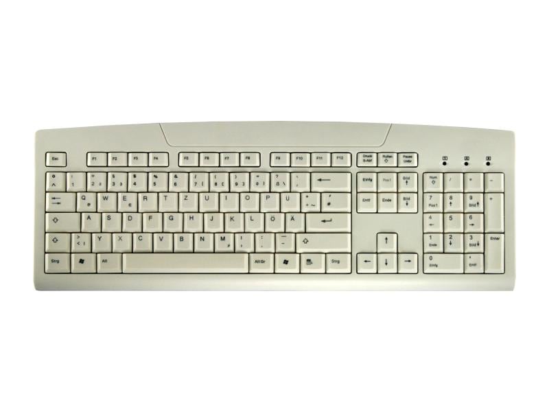 Active Key Tastatur AK-8000 Weiss