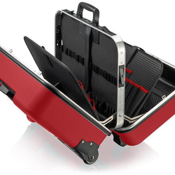 Knipex Werkzeugkoffer BIG Twin Move RED Elektro -teilig