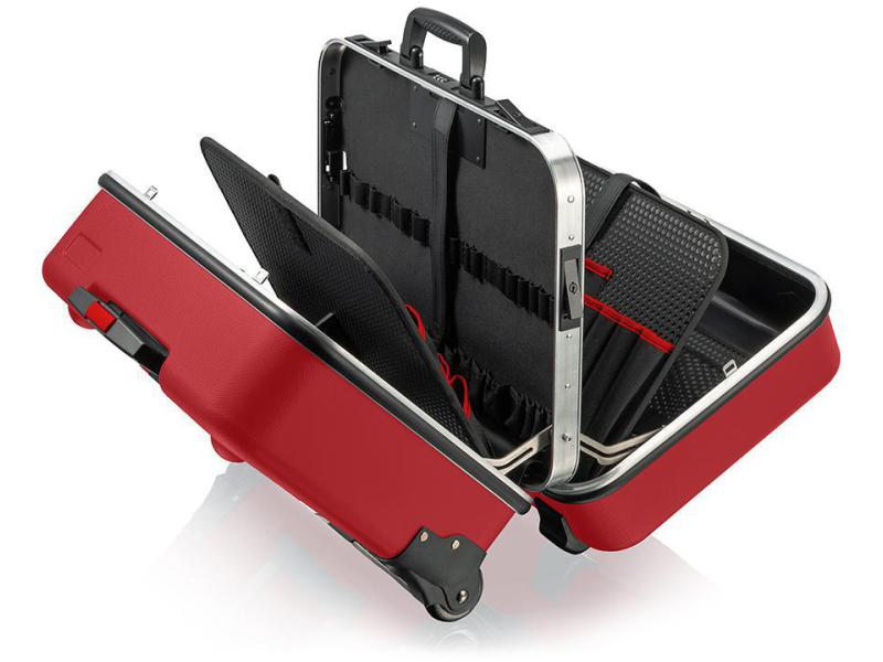 Knipex Werkzeugkoffer BIG Twin Move RED Elektro -teilig