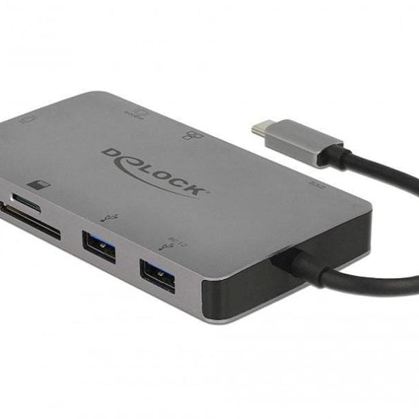 Delock Dockingstation USB 3.1 Typ-C – HDMI/VGA/USB/LAN/PD