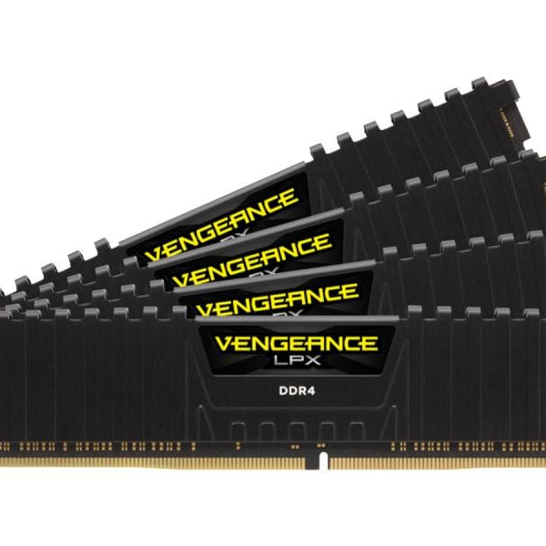 Corsair Vengeance LPX, DDR4, 64GB (4 x 16GB), 3000MHz - schwarz