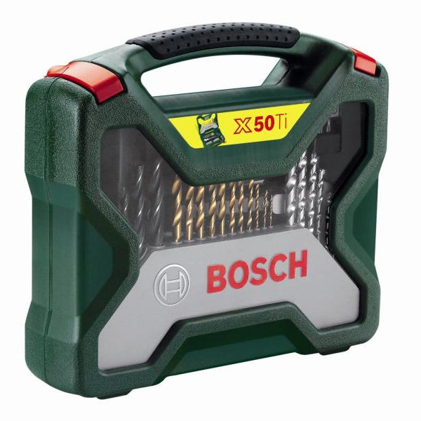 Bosch Bohr- und Bitset X-Line Titanium 50-teilig