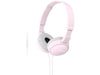 Sony On-Ear-Kopfhörer MDR-ZX110APP Pink