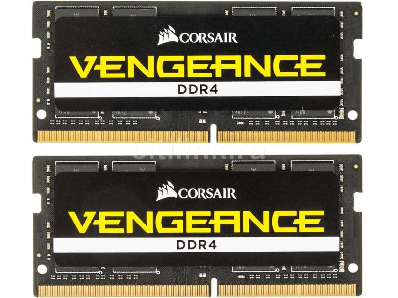 Corsair Vengeance, SO-DIMM, DDR4, 32GB (2 x 16GB), 2666MHz