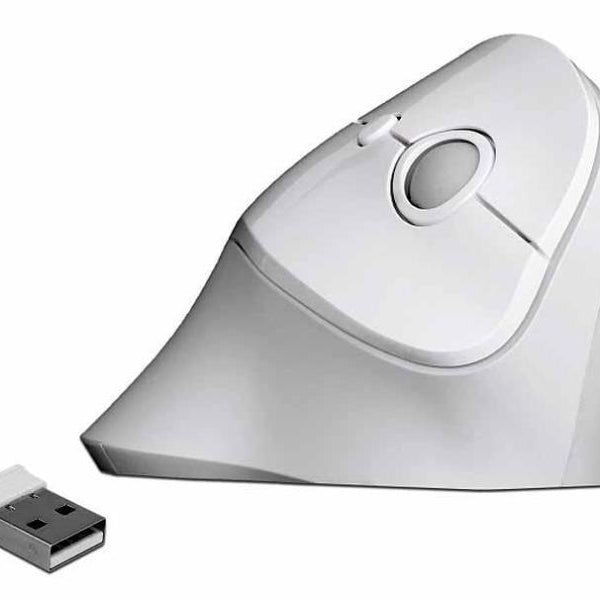 Delock Ergonomische Maus 12596 USB kabellos