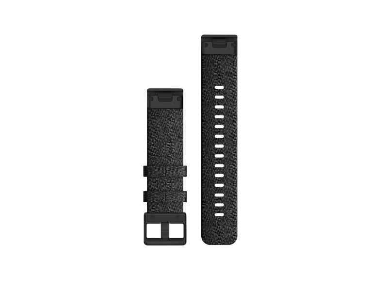 GARMIN Armband QuickFit, 20 mm Nylon/Schwarz