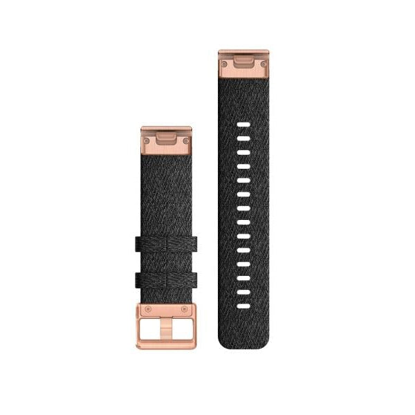 GARMIN Armband QuickFit, 20 mm Nylon/Gold/Rosa/Schwarz