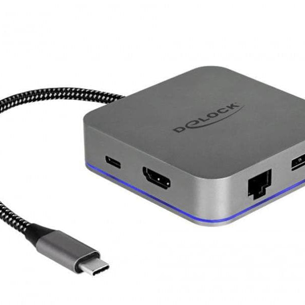 Delock Dockingstation USB 3.1 Typ-C – HDMI/USB-A/USB-C/LAN/PD 3.0