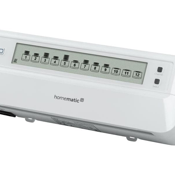 Homematic IP Smart Home Funk-Fussbodenheizungsaktor 24 V / 230 V 12-fach