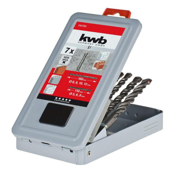 kwb Hammerbohrer-Set SDS Plus 7-teilig