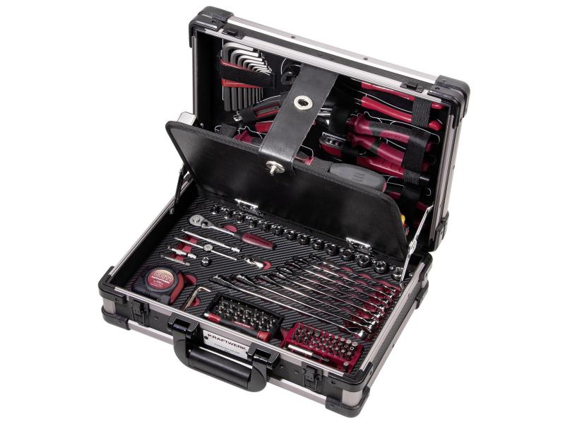 Kraftwerk Werkzeugkoffer Profi-Alu KW PB 123-teilig