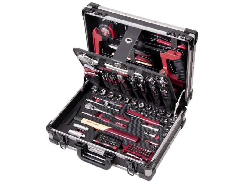 Kraftwerk Werkzeugkoffer Profi-Alu KW PB 151-teilig