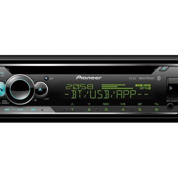 Pioneer Autoradio DEH-S520BT 1 DIN