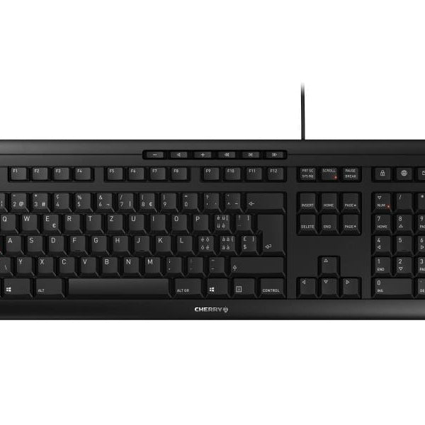 Cherry Tastatur Stream CH-Layout Schwarz